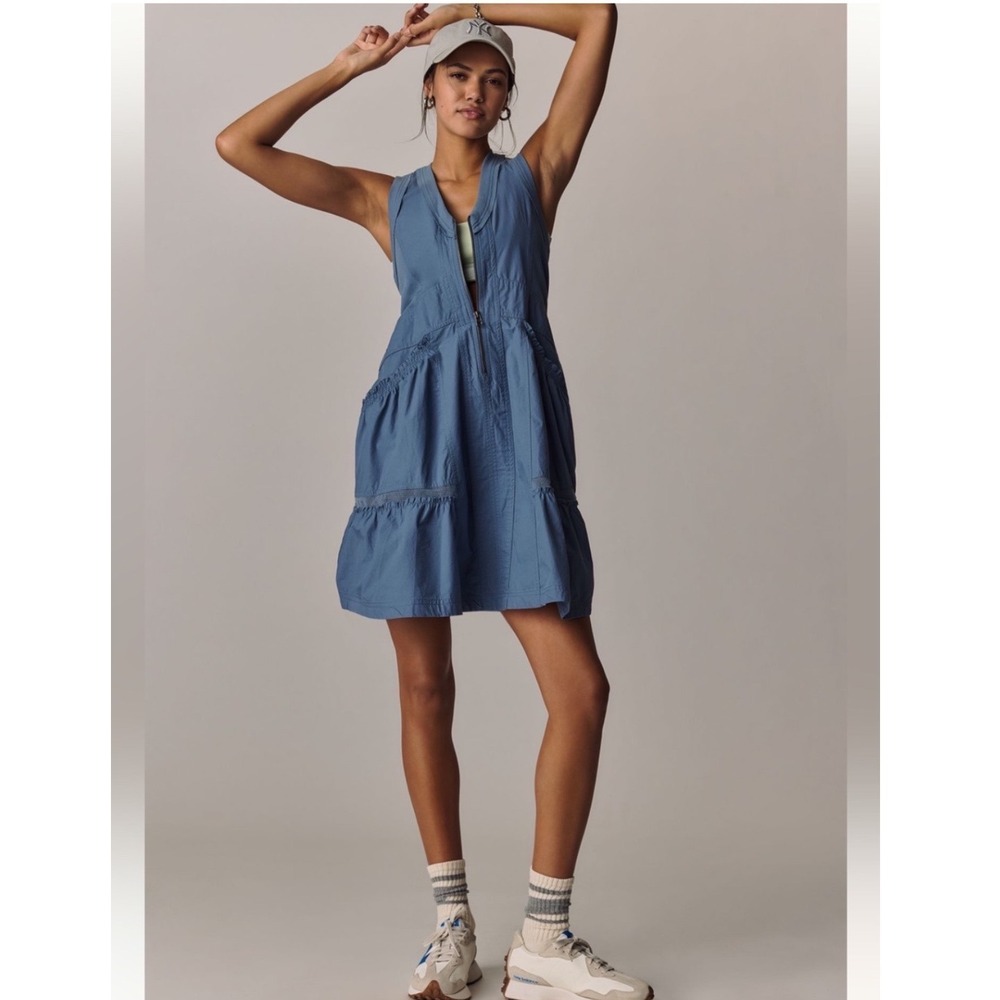 Anthropologie Daily Practice Trek Utility Mini Dress Small